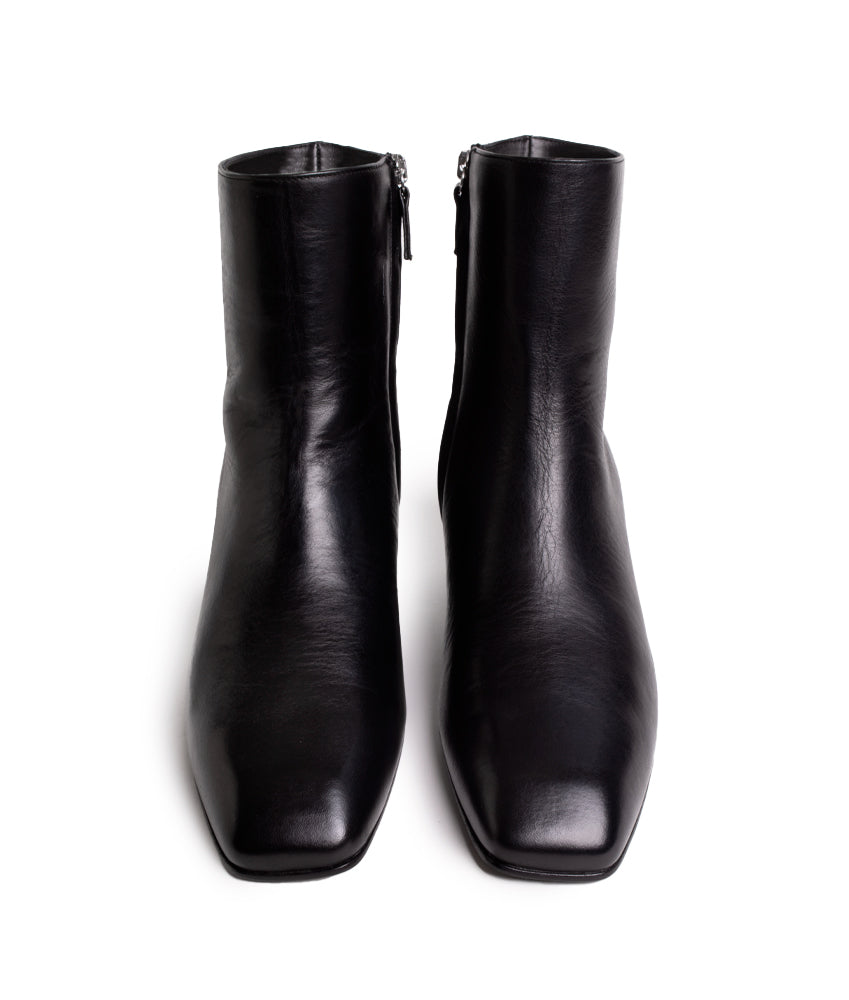 AMANDA CALF LEATHER IN BLACK