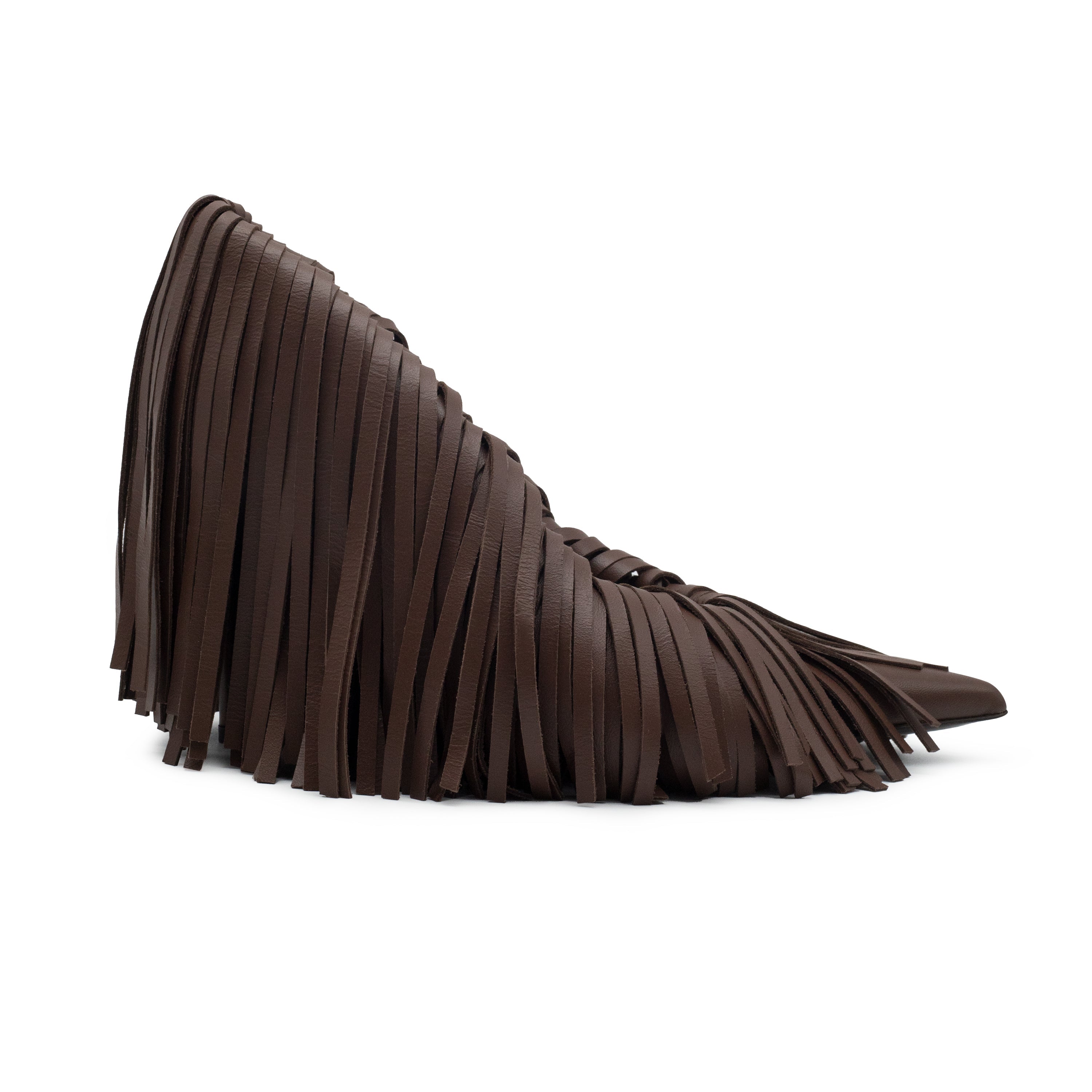 AMELIA FRINGES NAPPA IN TIRAMISU'