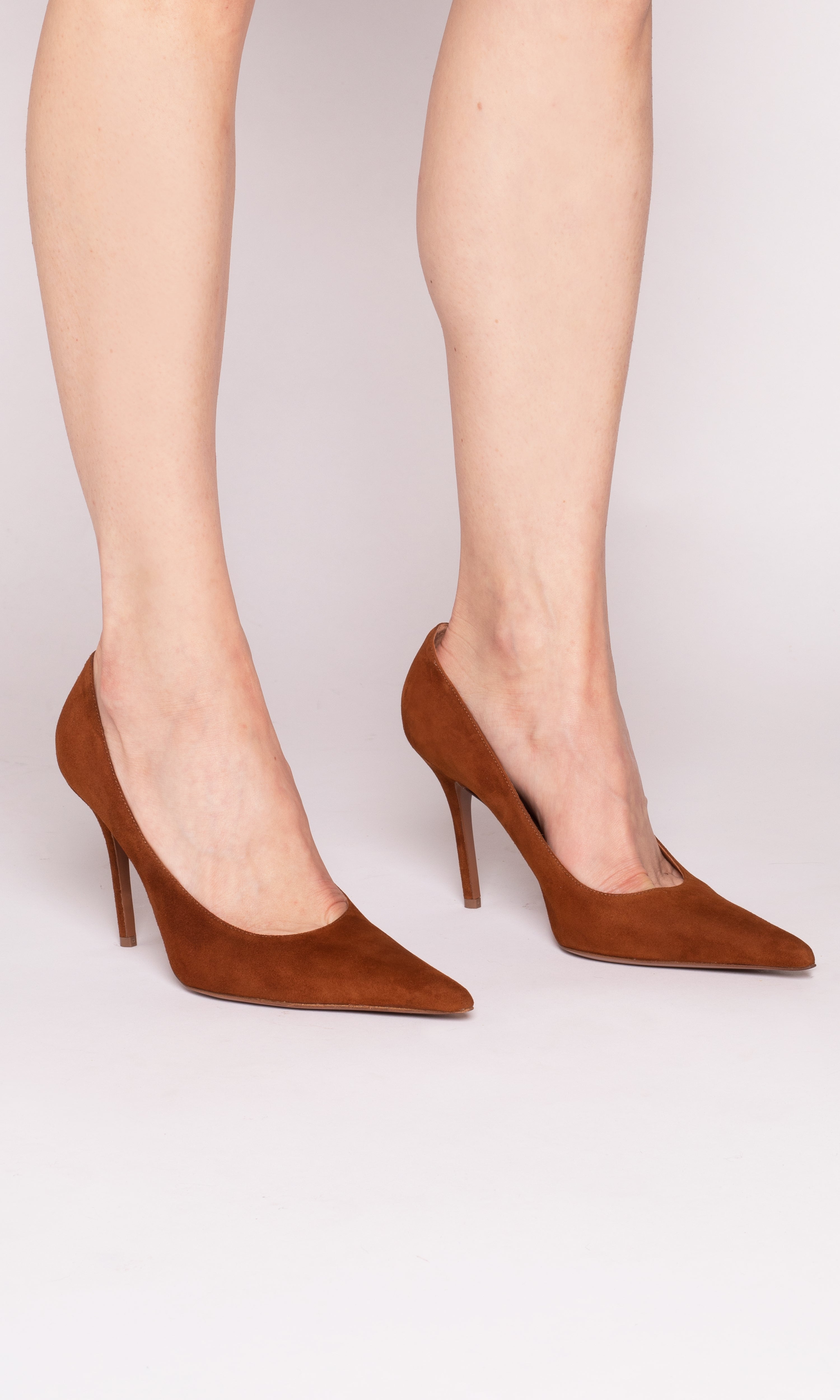 AMELIA CARAMEL IN SUEDE