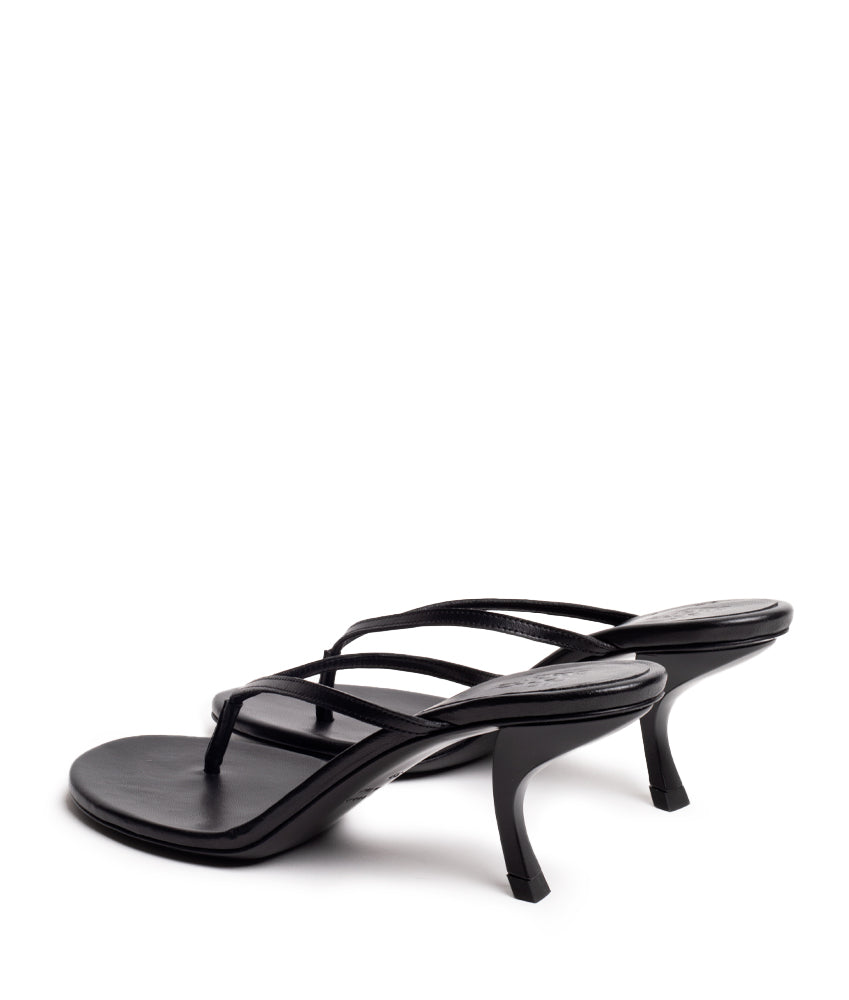 AURORINA CALF LEATHER IN BLACK