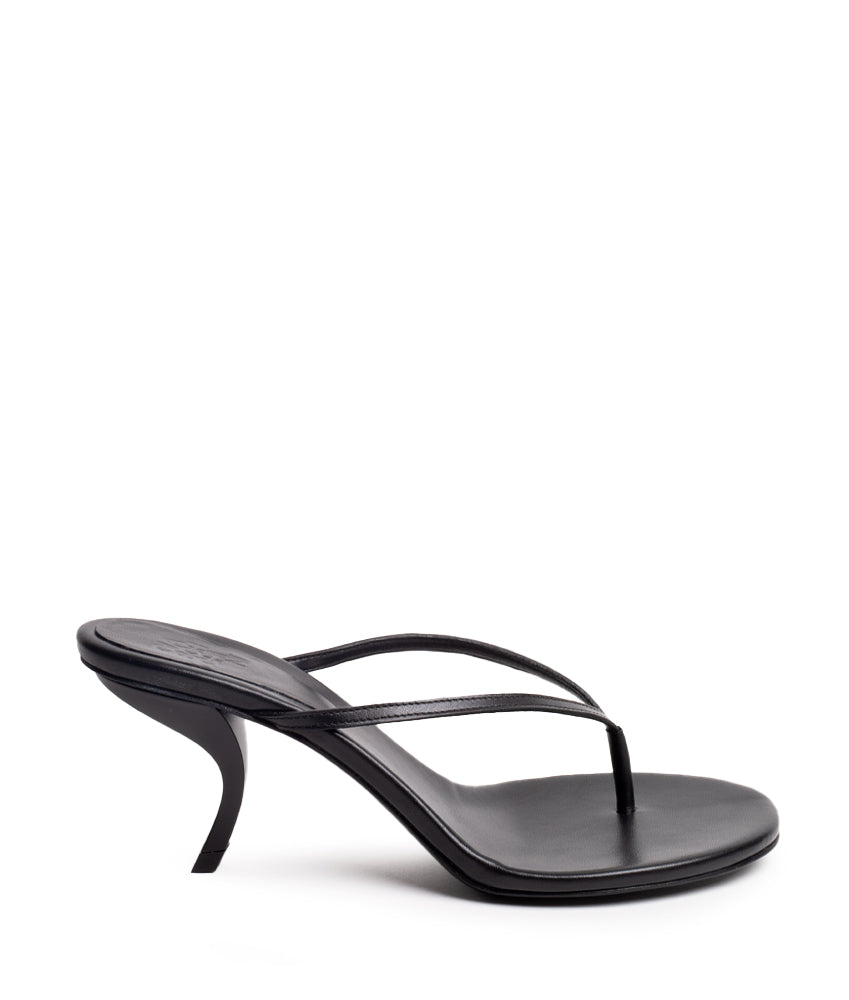 AURORINA CALF LEATHER IN BLACK