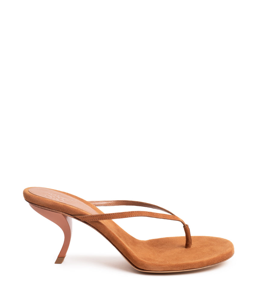 AURORINA SUEDE LEATHER IN CARAMEL