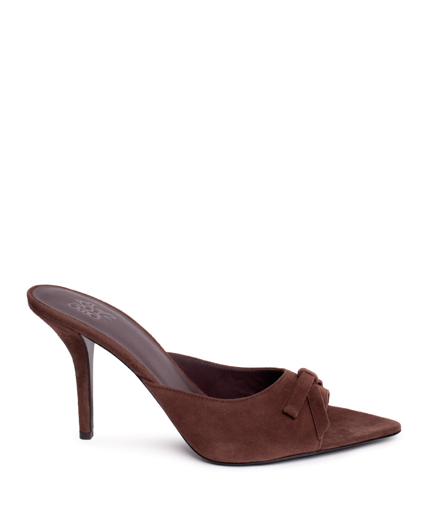 BELLA SUEDE LEATHER IN CHOCOLATE
