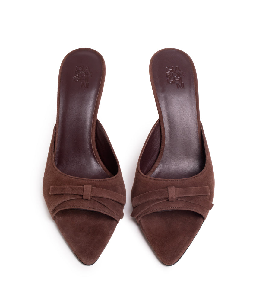 BELLA SUEDE LEATHER IN CHOCOLATE