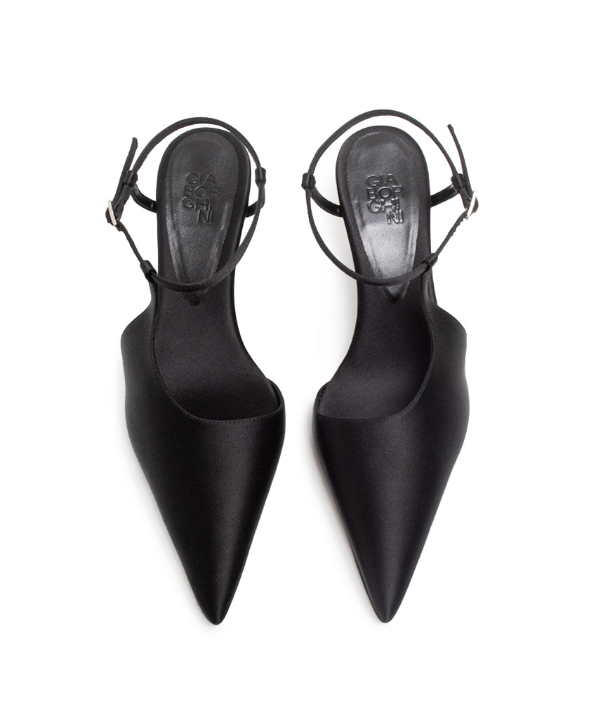 CALLAS SATIN IN BLACK