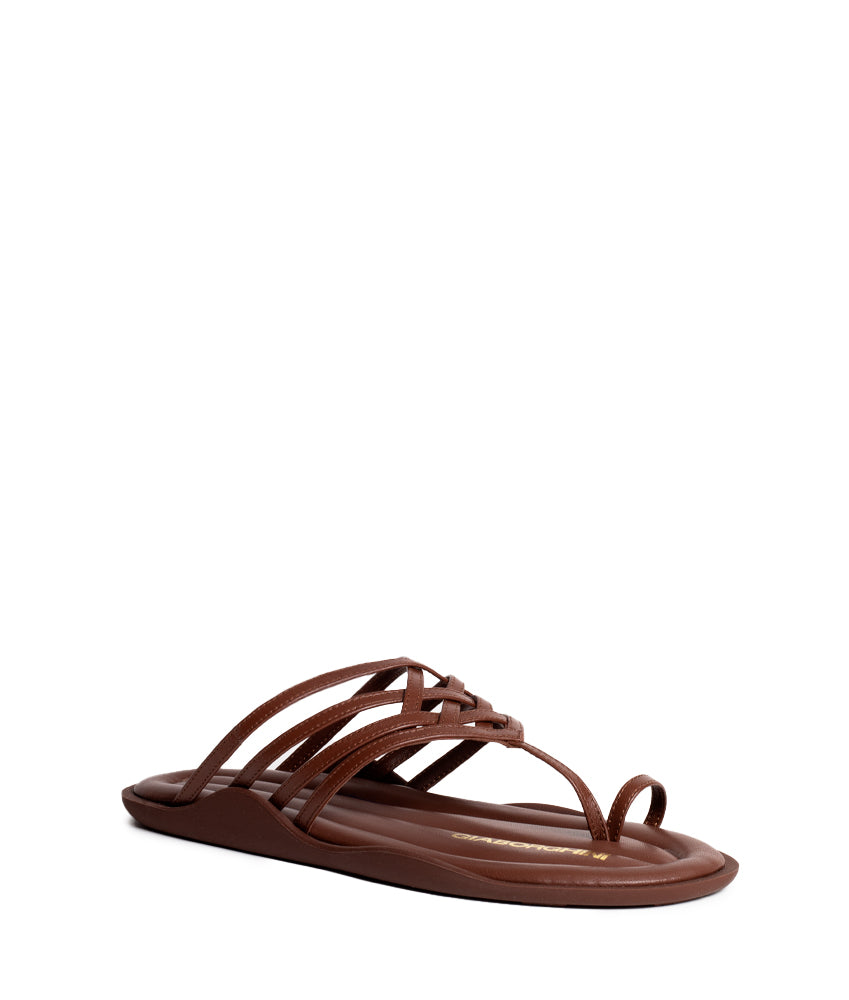 CARLA NAPPA LEATHER IN TIRAMISU'