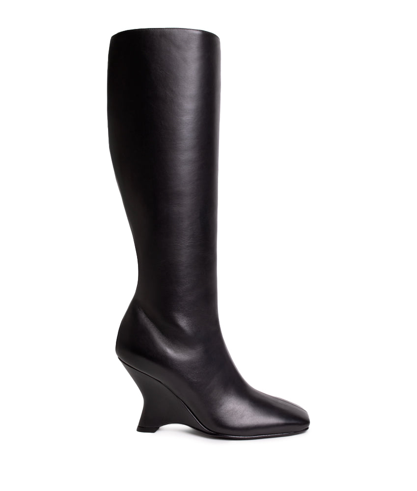 CLEMENTA CALF LEATHER IN BLACK