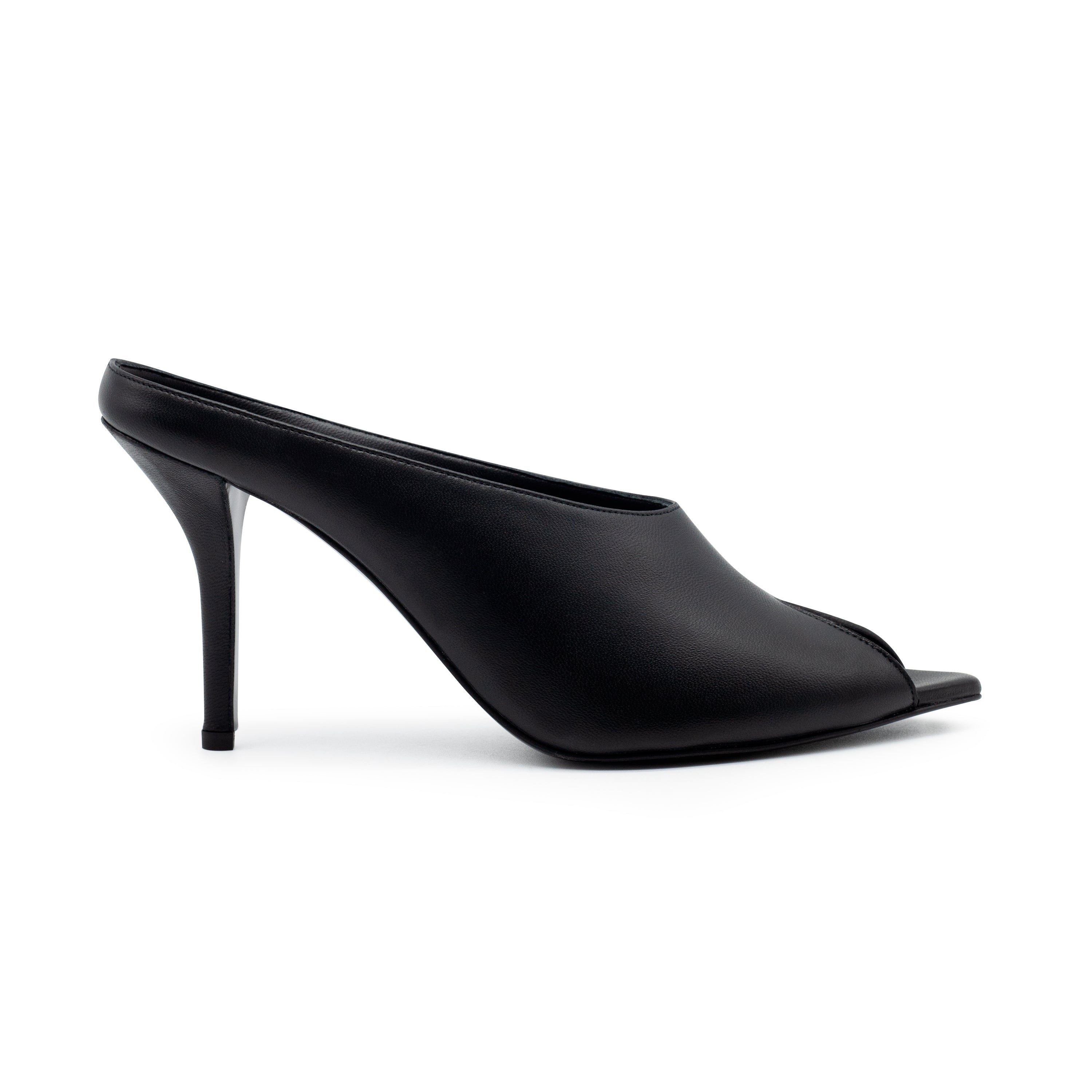 GIA X THE GARMENT - ELLA LEATHER IN BLACK