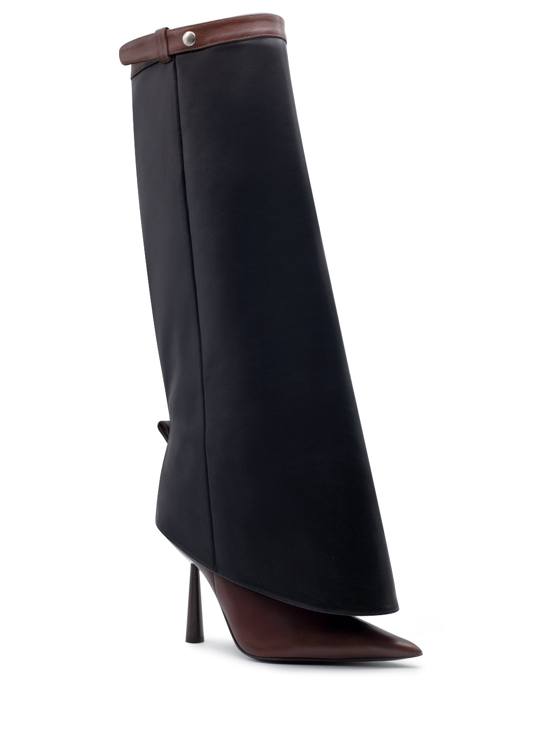 FLORENCE LEATHER BLACK / BROWN
