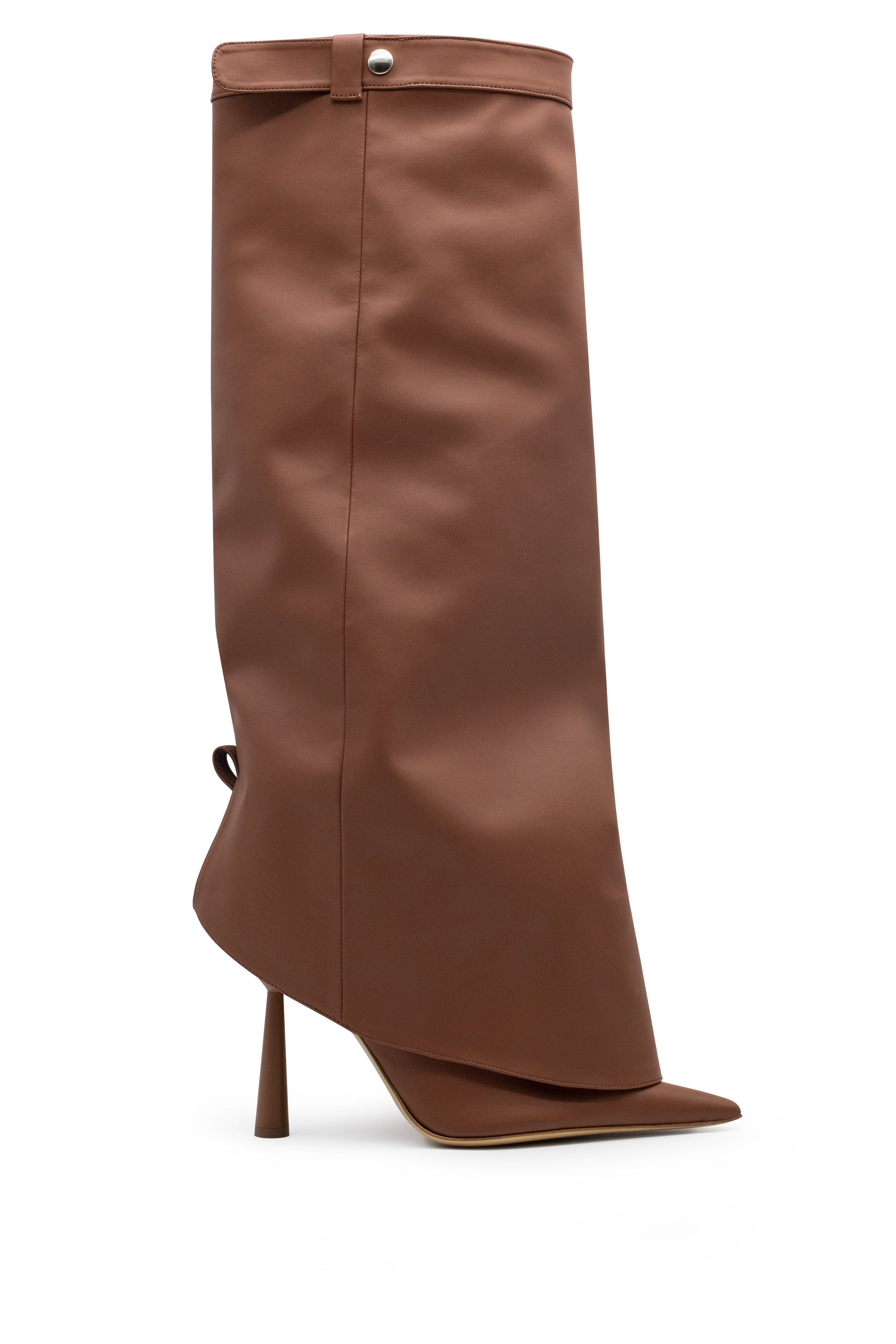 FLORENCE ECO-LEATHER IN BROWN