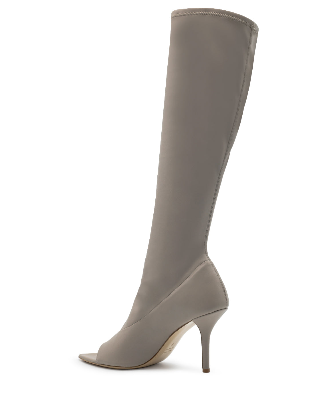 FREYA BOOT SYNTHETIC LEATHER STRETCH IN TAUPE