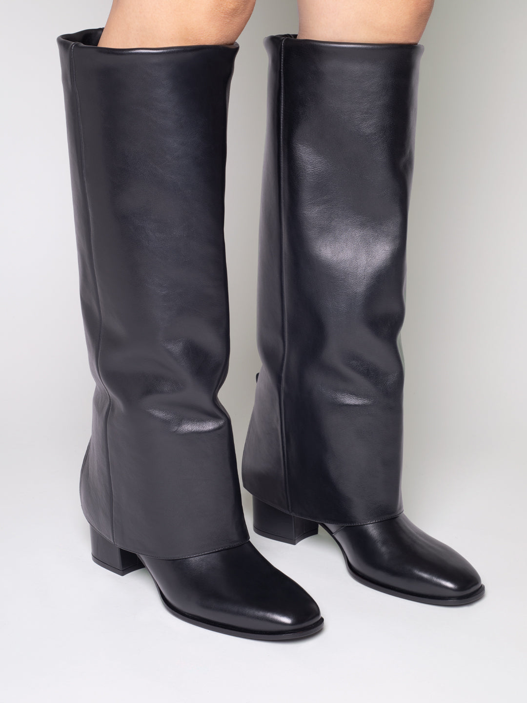 GEORGINA CALF LEATHER BLACK
