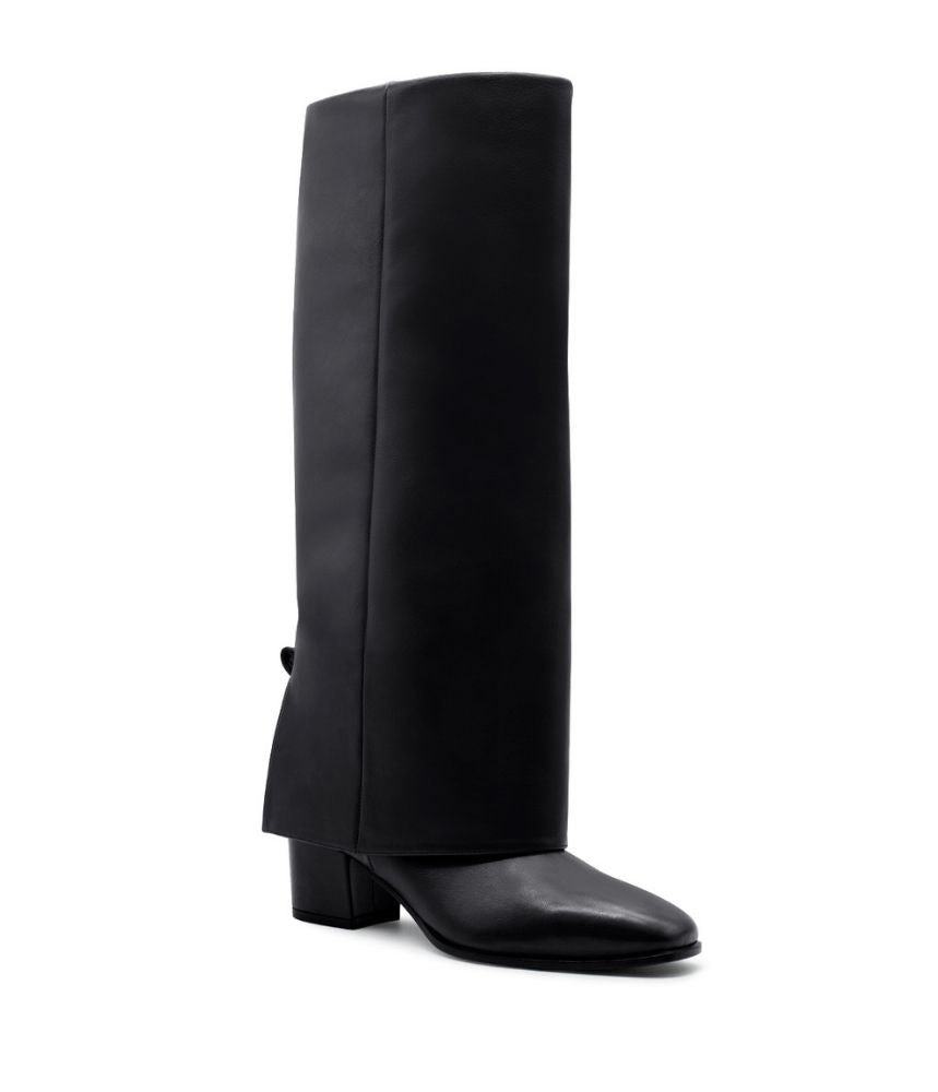 GEORGINA CALF LEATHER IN BLACK