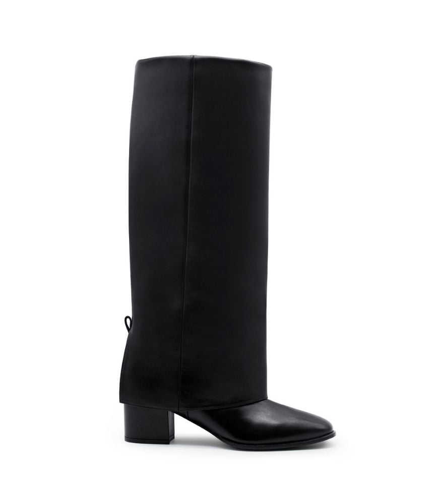 GEORGINA CALF LEATHER IN BLACK