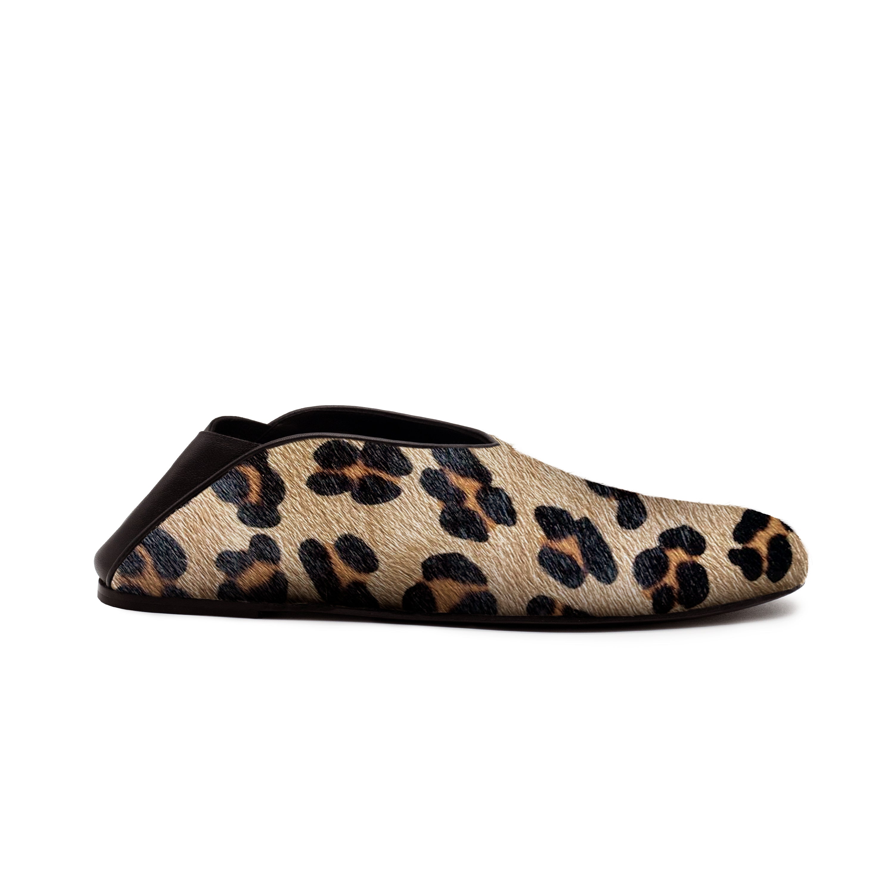 GRANNY SLIPPER LEOPARD