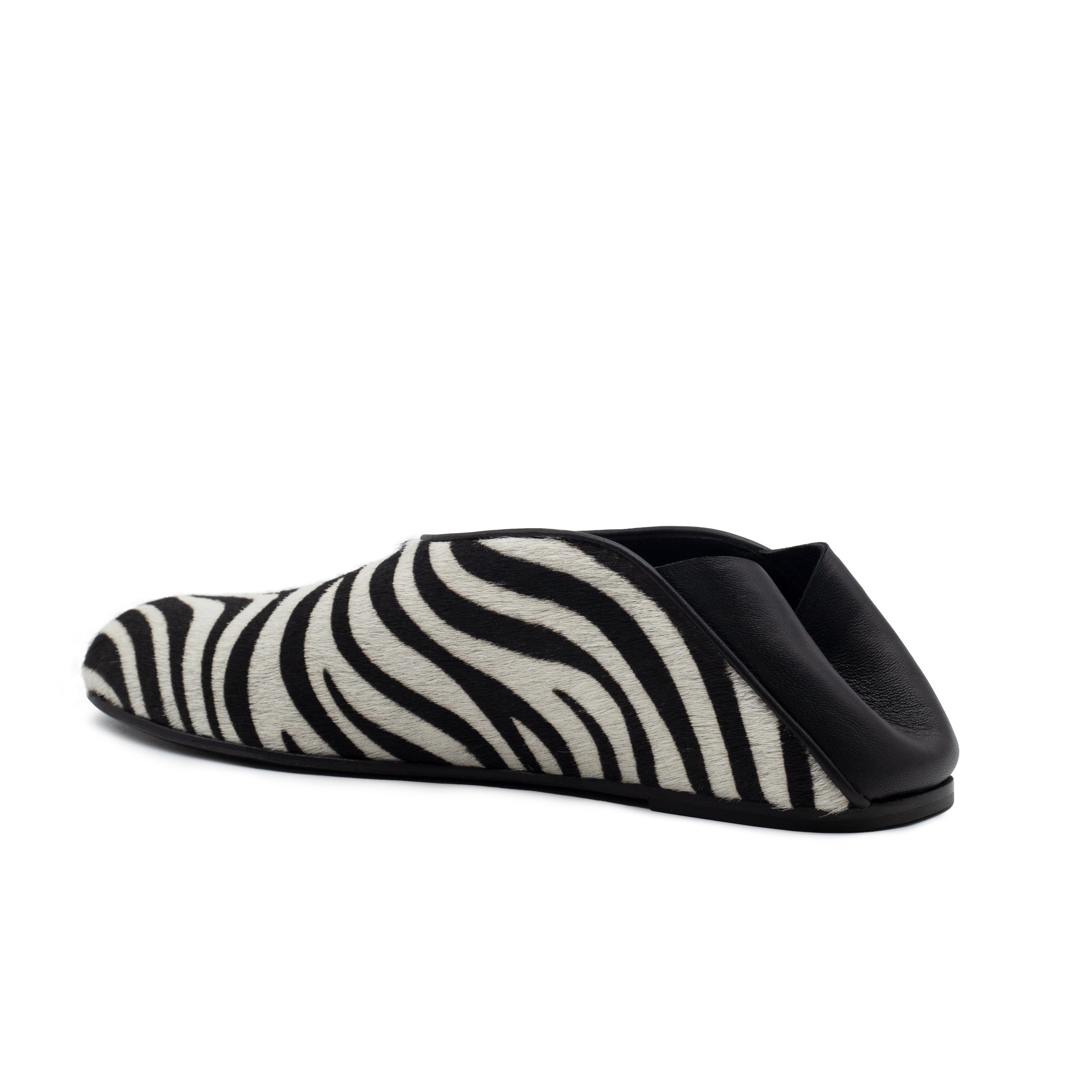 GRANNY SLIPPER ZEBRA
