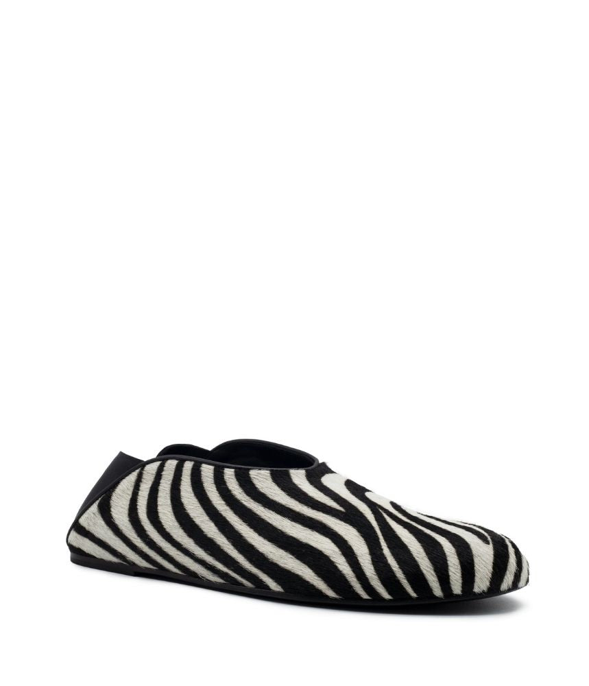 GRANNY SLIPPER IN ZEBRA