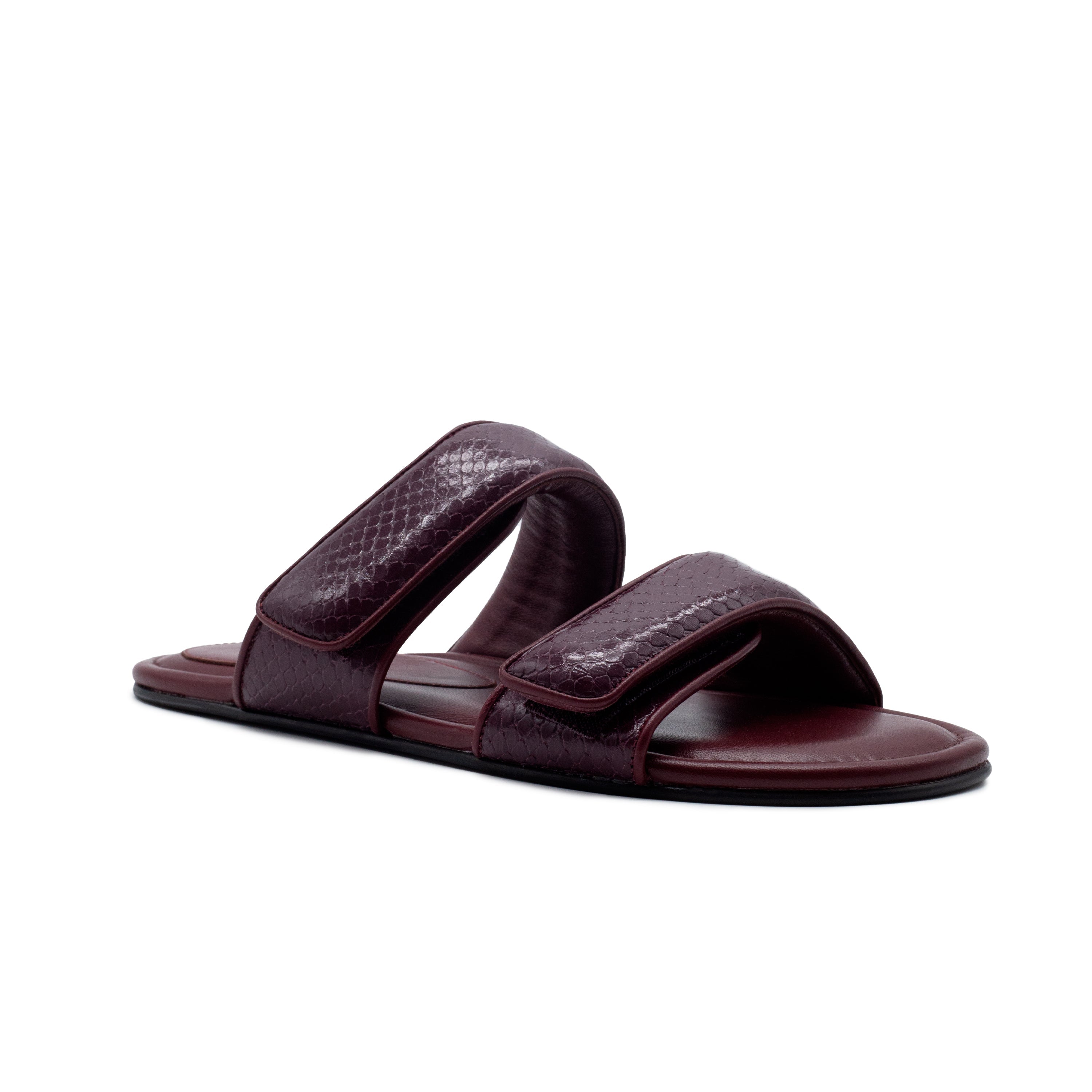 JULIANNE PYTHON BORDEAUX