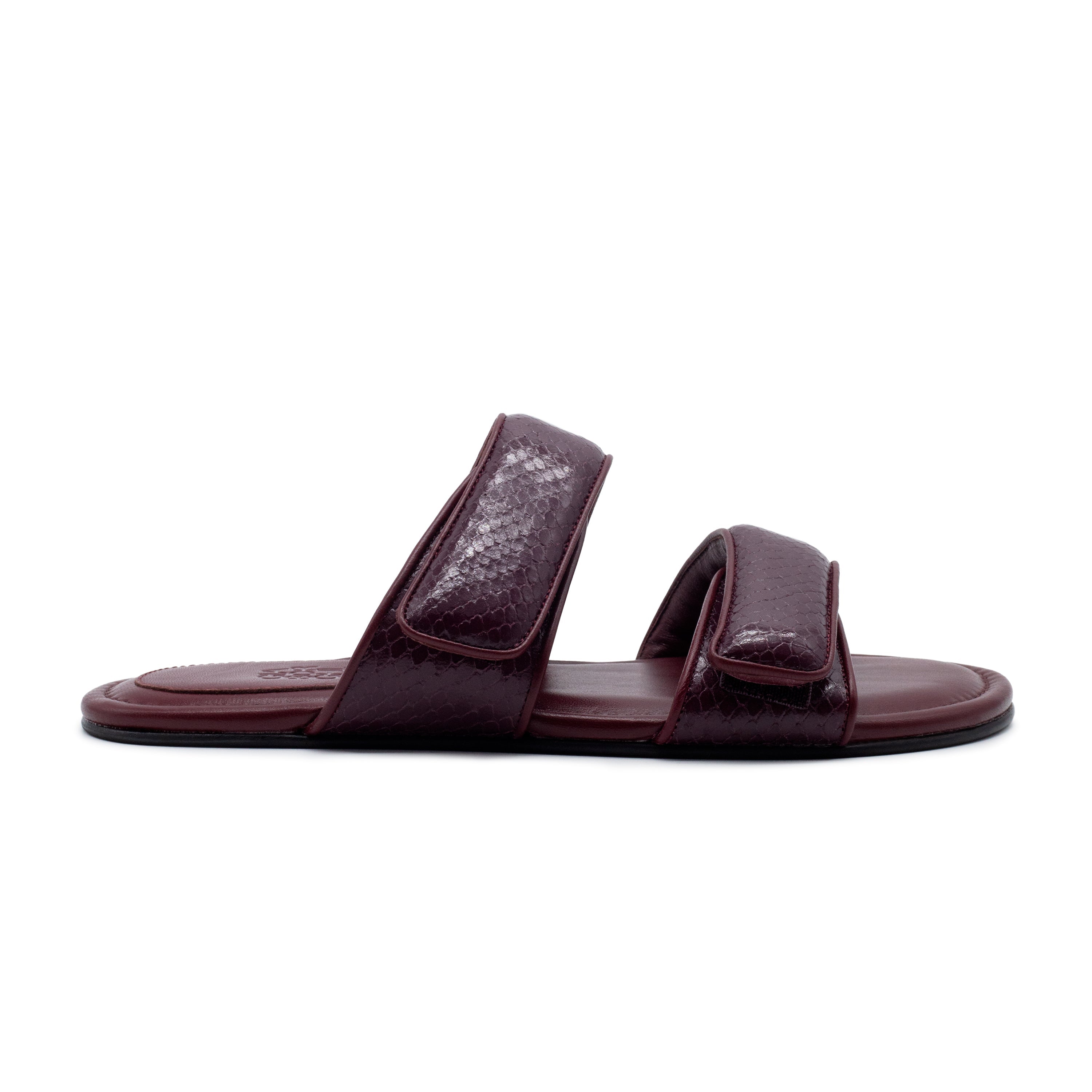 JULIANNE PYTHON BORDEAUX