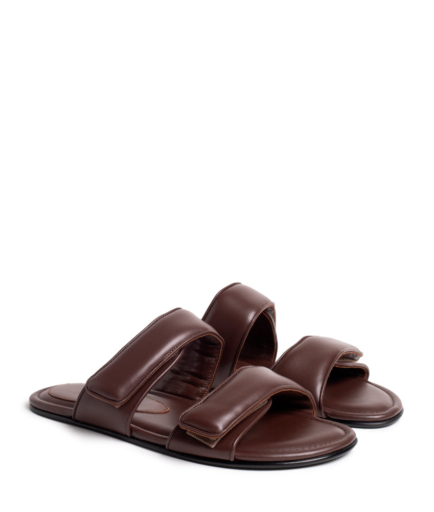 JULIENNE CALF LEATHER IN TIRAMISU'