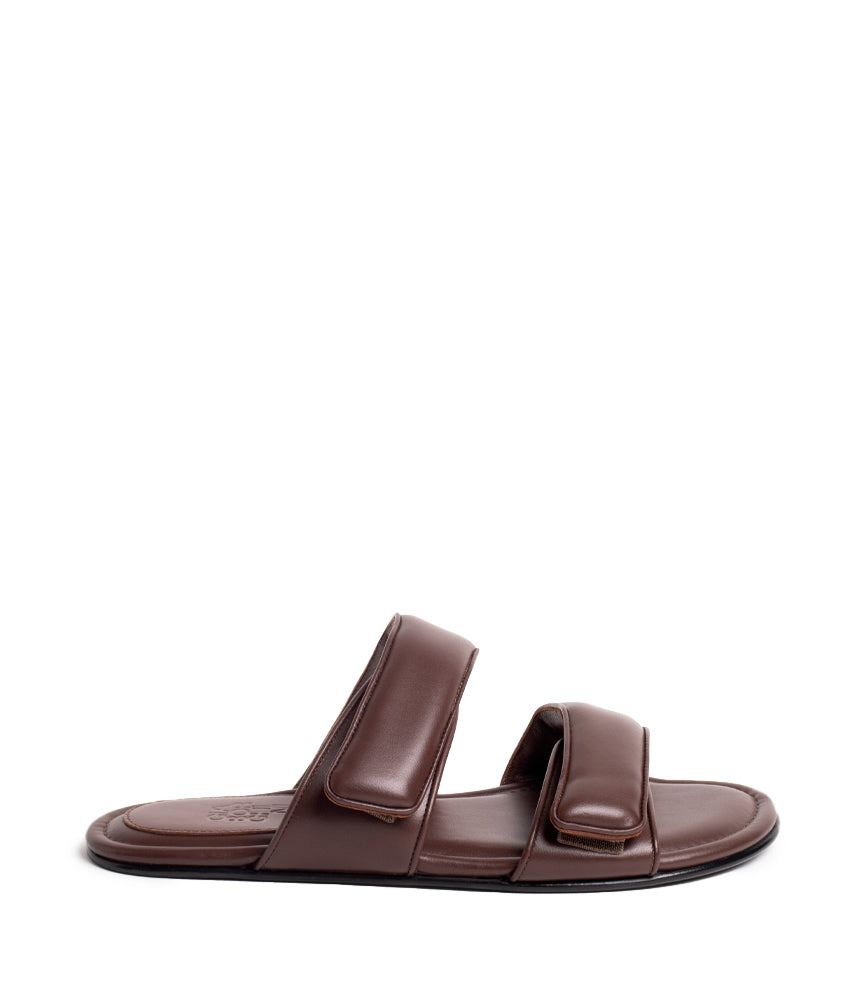 JULIENNE CALF LEATHER IN TIRAMISU'