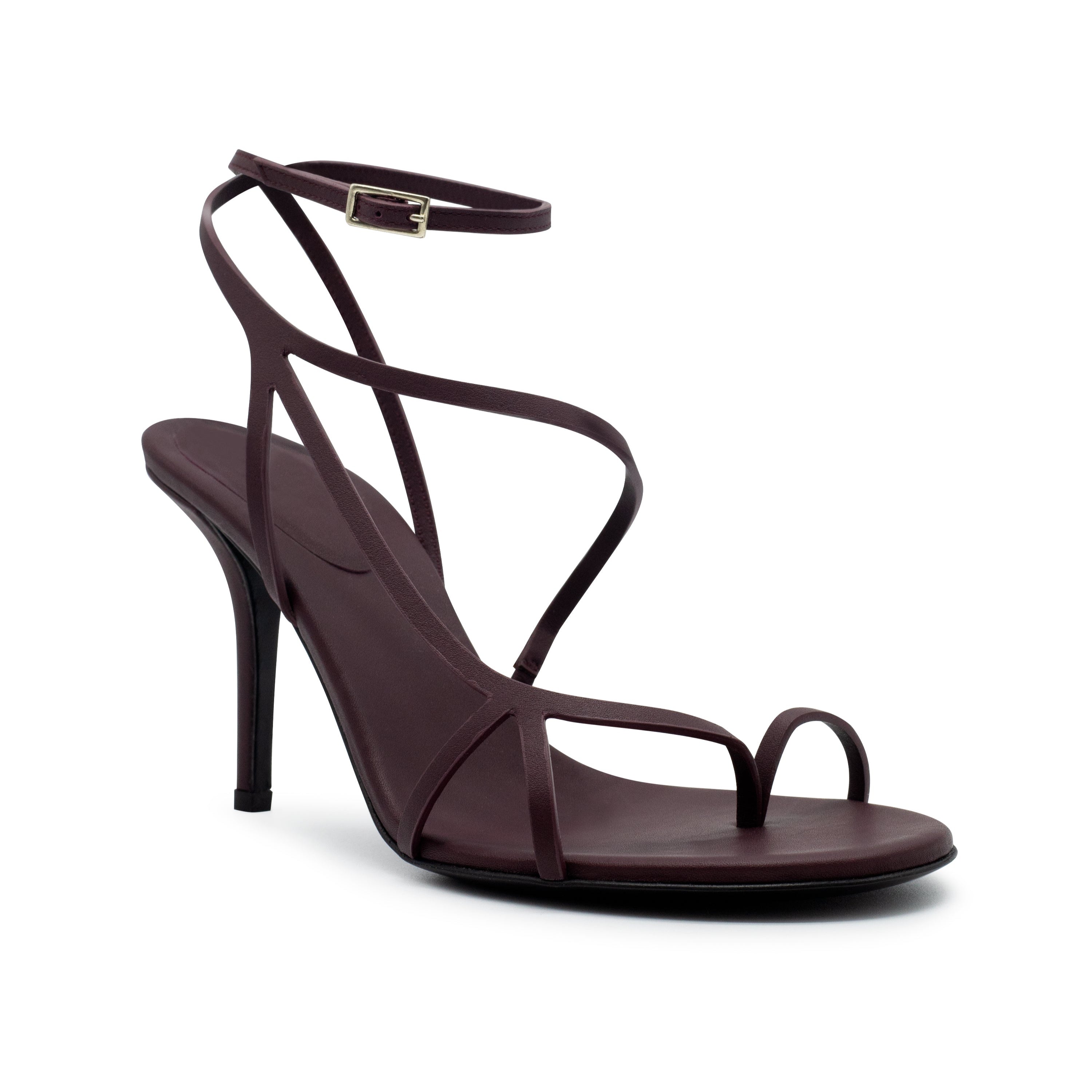 KORA LEATHER IN BORDEAUX