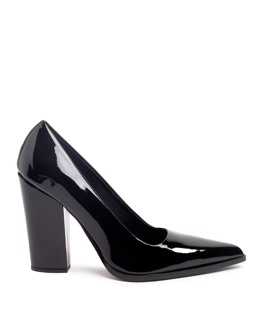 LYNN PATENT LEATHER IN BLACK