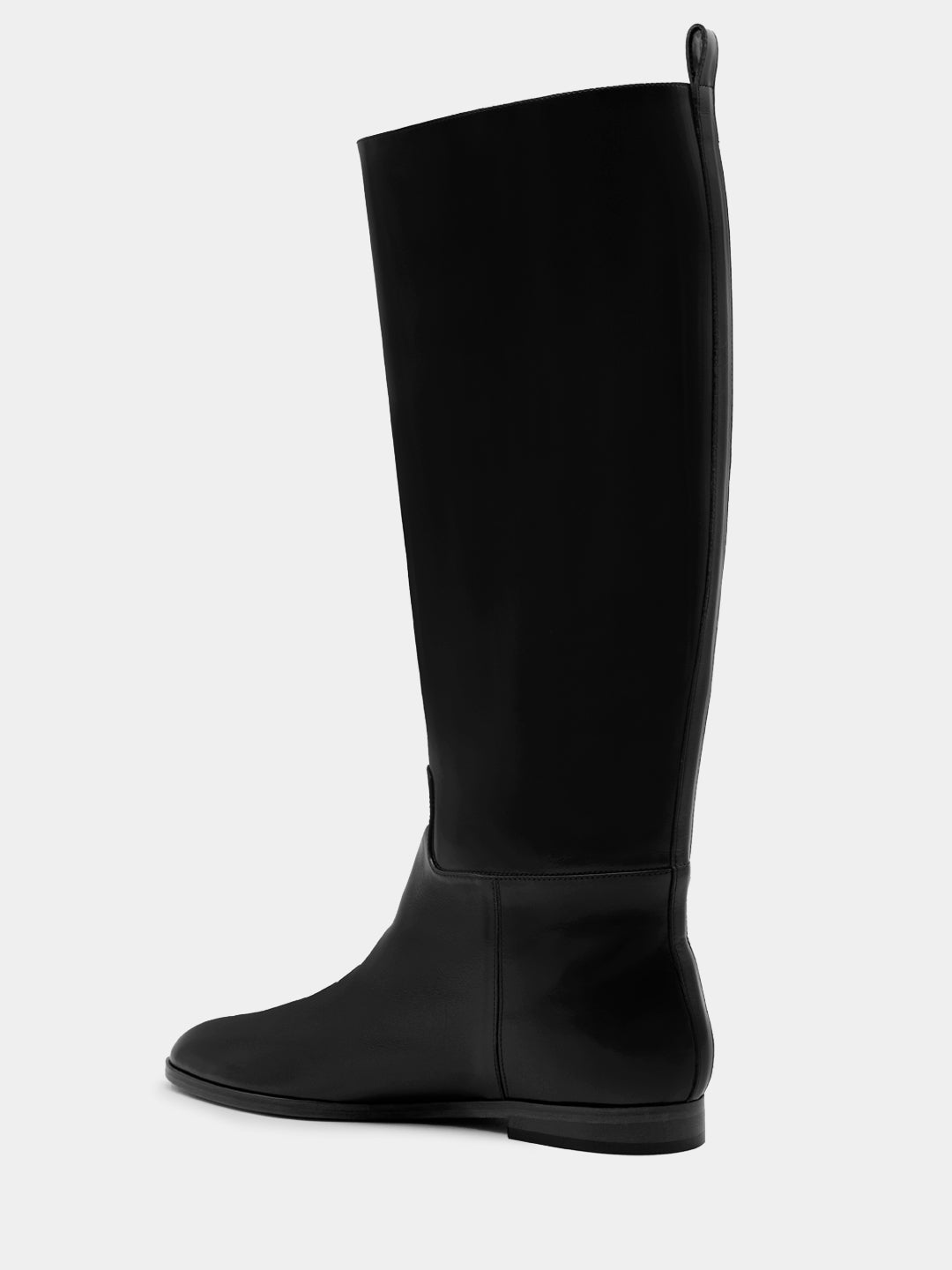 MARTA BLACK SHINY CALF LEATHER