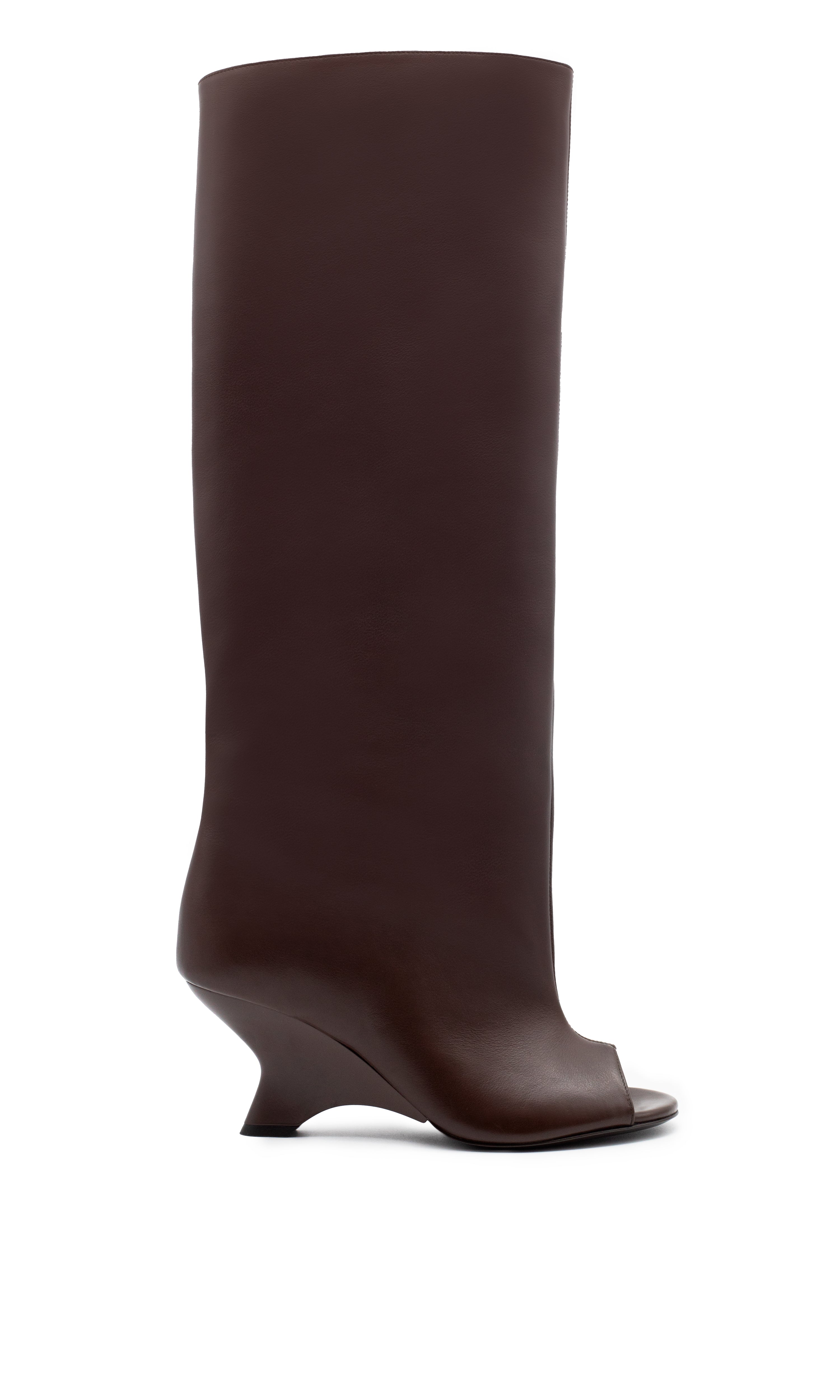 NINETTE CALF LEATHER BROWN