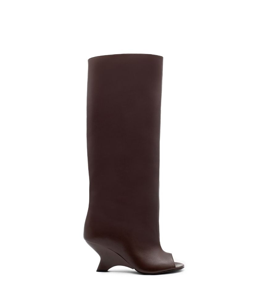 NINETTE CALF LEATHER IN BROWN
