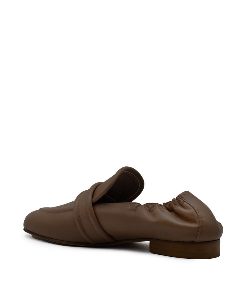 PAULA NAPPA LEATHER IN CHOCOLATE