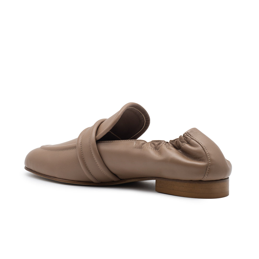 PAULA NAPPA LEATHER MOCHA
