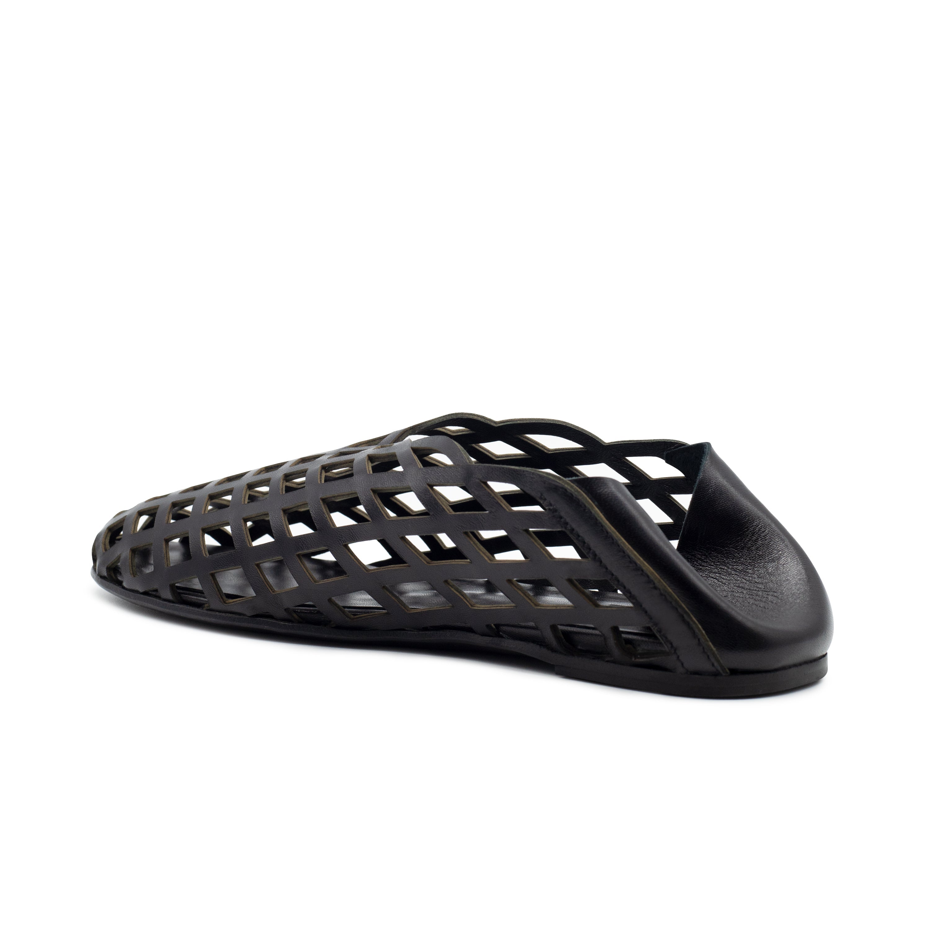 PEEK-A-BOO BALLERINA NAPPA BLACK