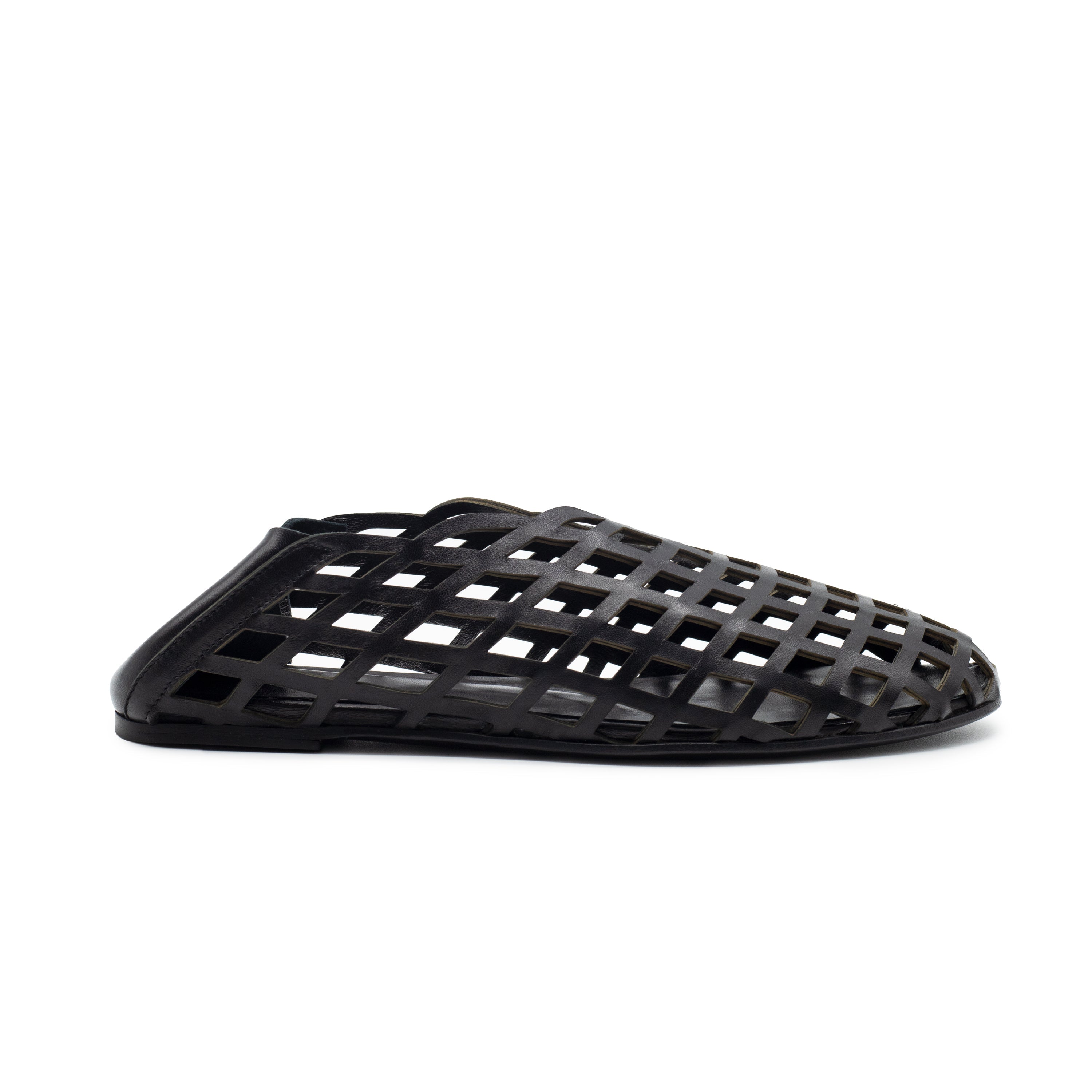 PEEK-A-BOO BALLERINA NAPPA BLACK