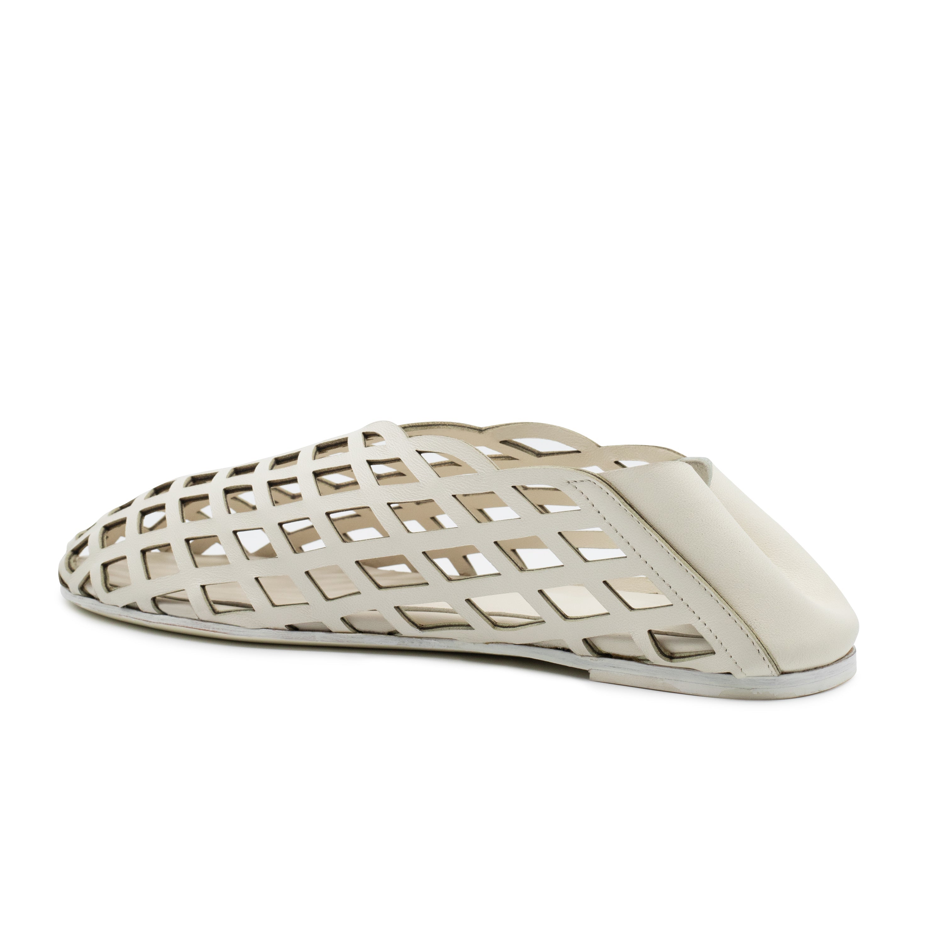 PEEK-A-BOO BALLERINA NAPPA OFF WHITE