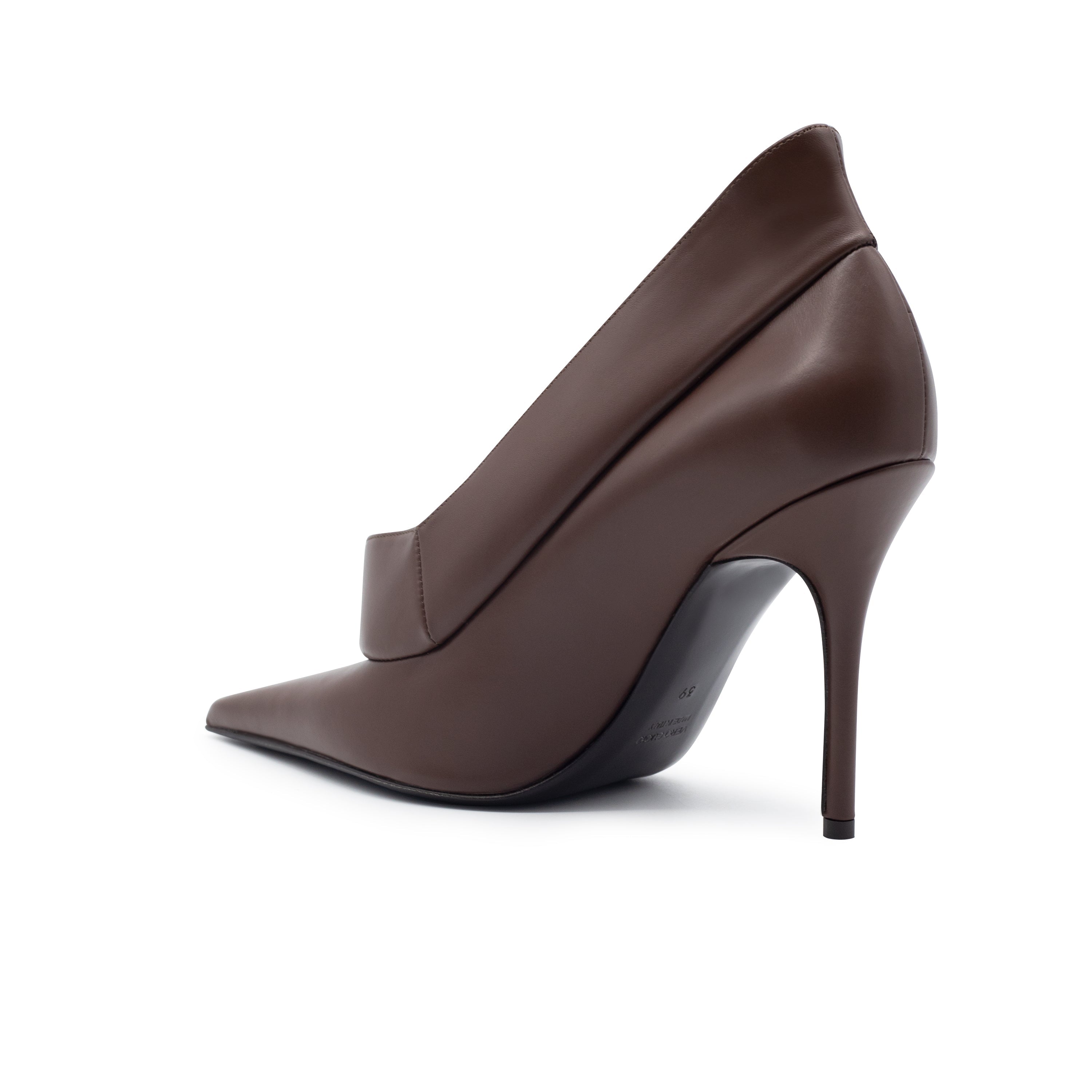 RAE CALF LEATHER IN CHOCOLATE