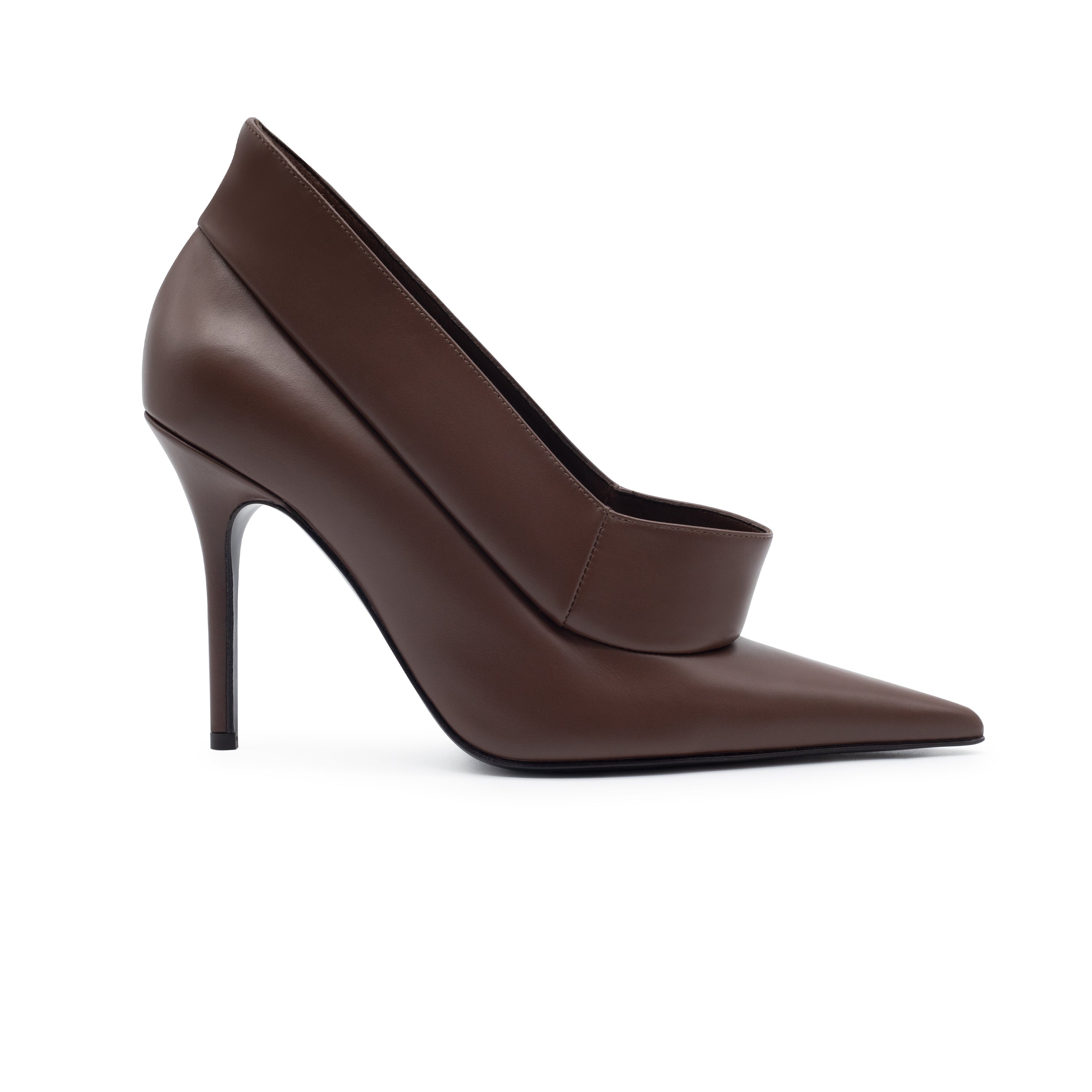 RAE CALF LEATHER IN CHOCOLATE