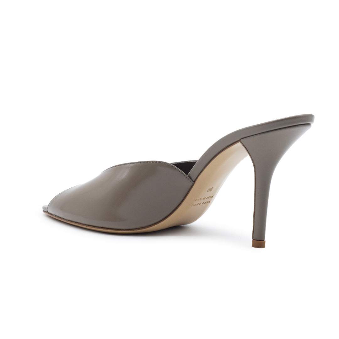 ROMI SHINY CALF LEATHER TAUPE