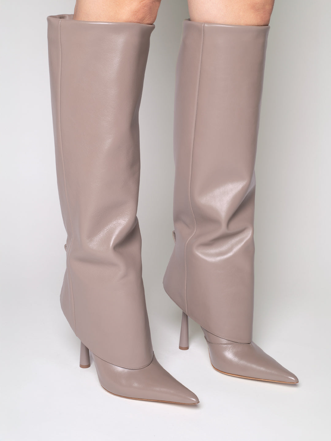 ROS31 CALF LEATHER TAUPE
