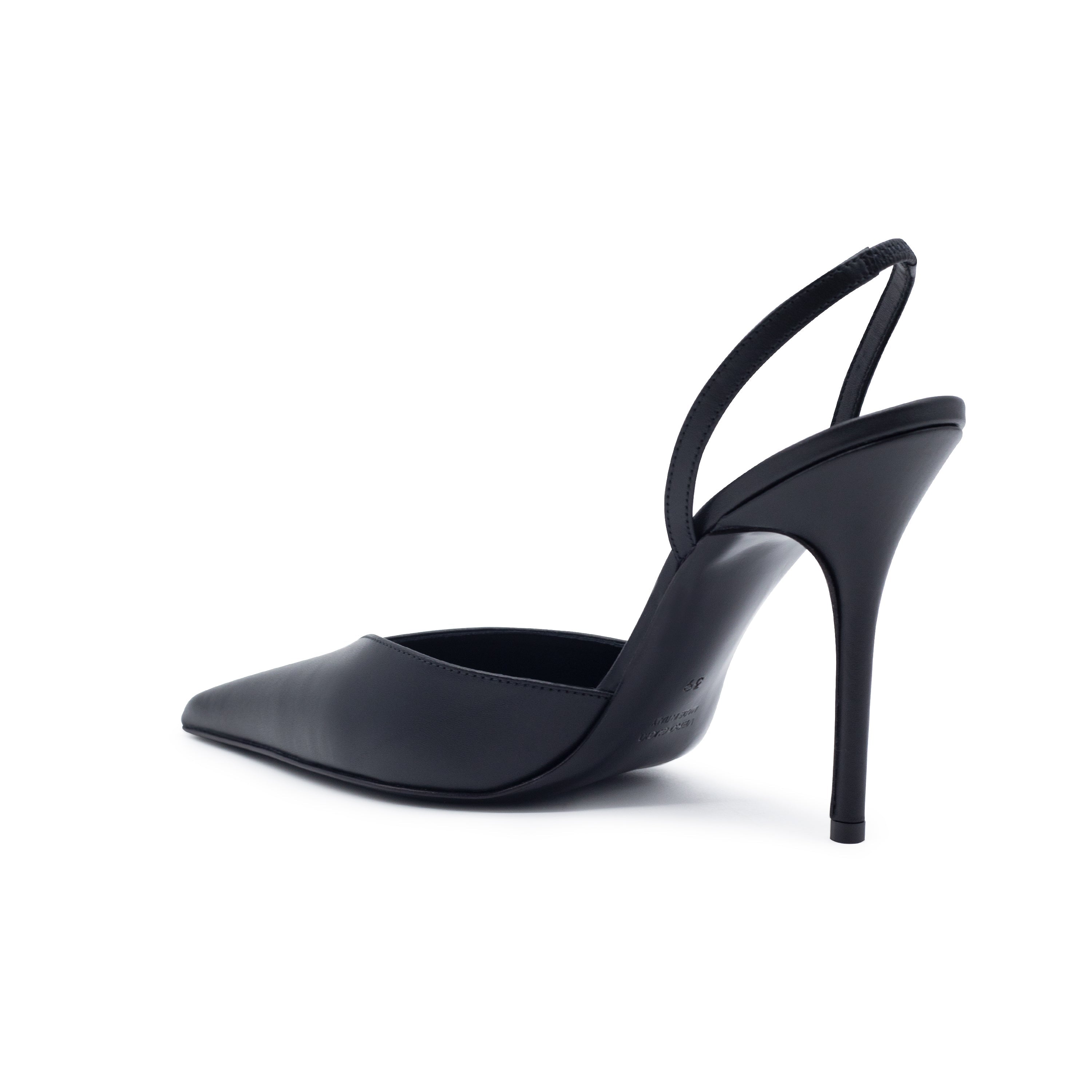ROSE BLACK CALF LEATHER