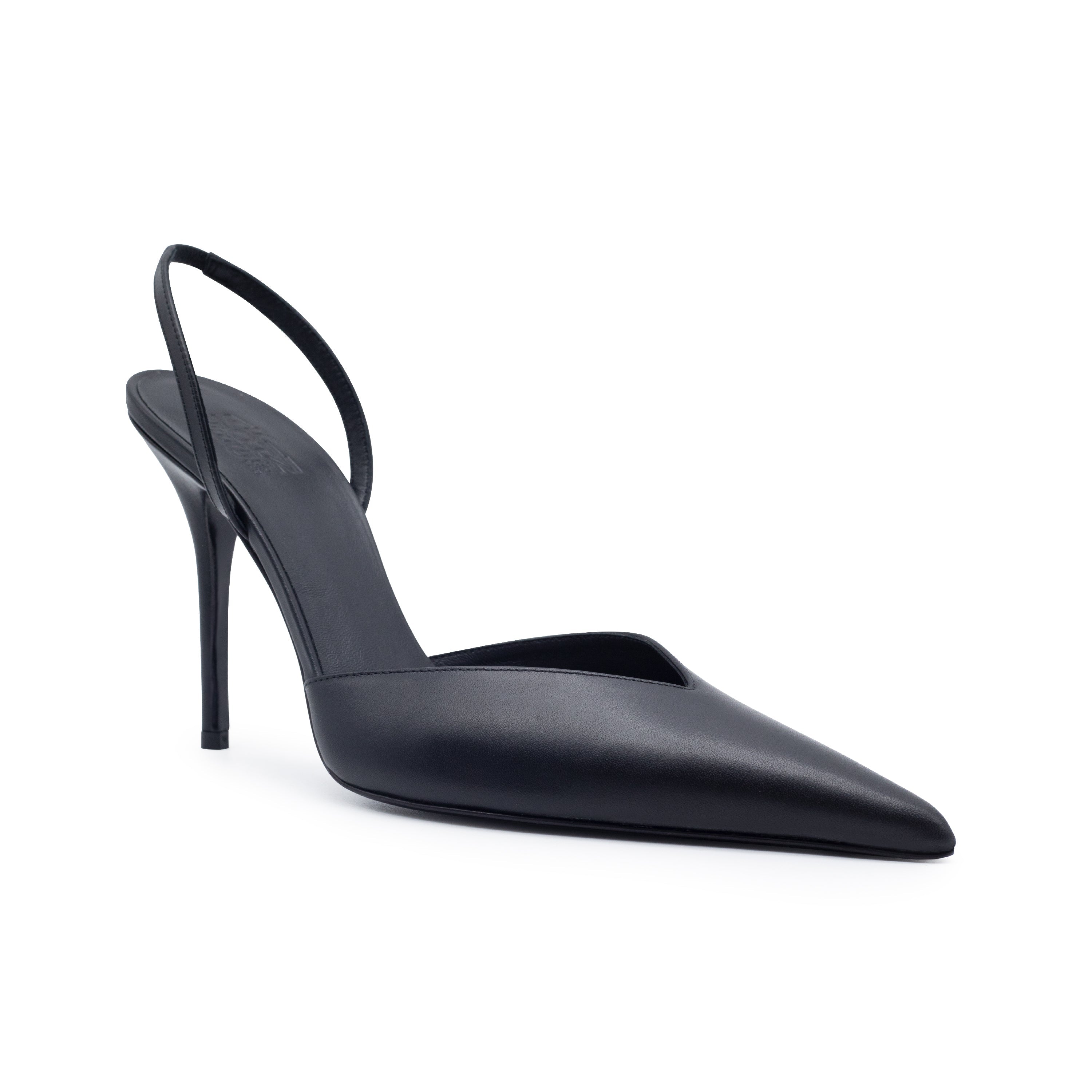 ROSE BLACK CALF LEATHER