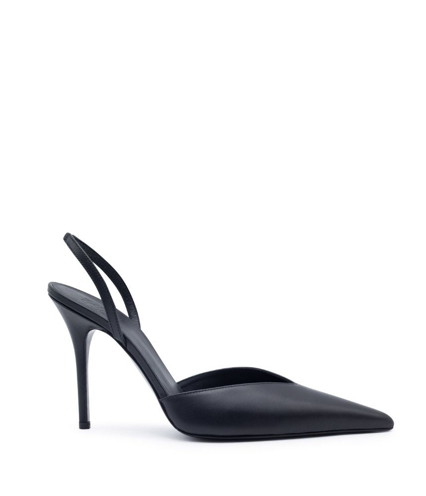 ROSE LEATHER IN BLACK