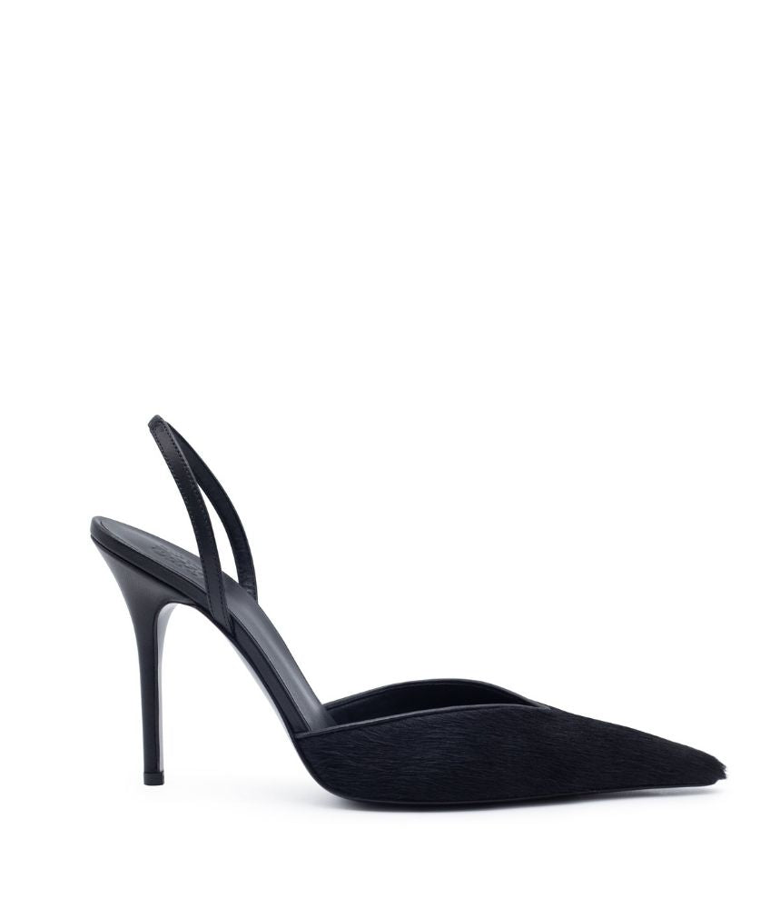 ROSE PONY LEATHER IN BLACK