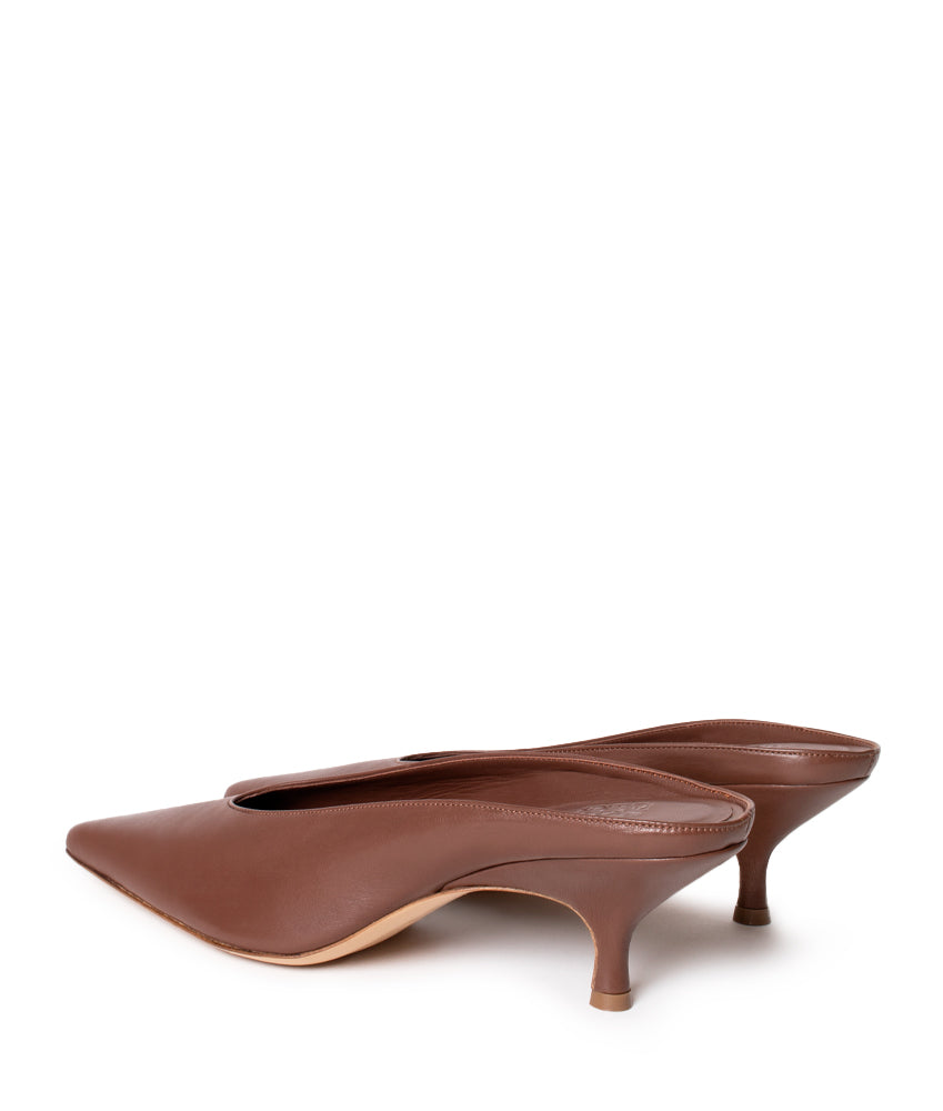 SABRINA NAPPA LEATHER IN TIRAMISU'