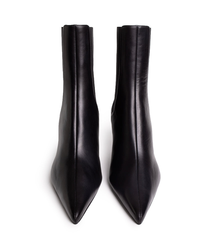TARA CALF LEATHER IN BLACK