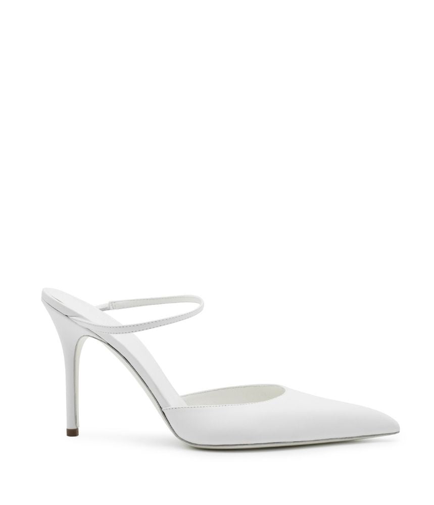 THE POINT LEATHER IN OPTIC WHITE