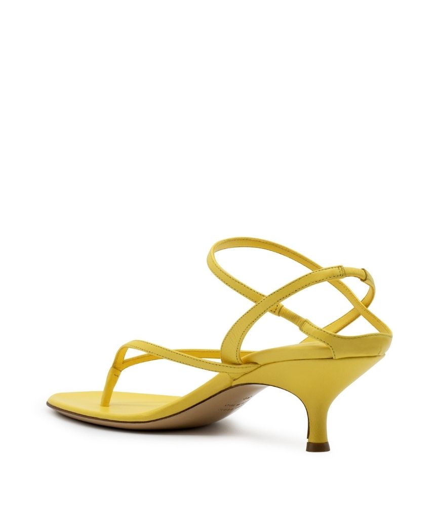THE THONG LEATHER IN YELLOW