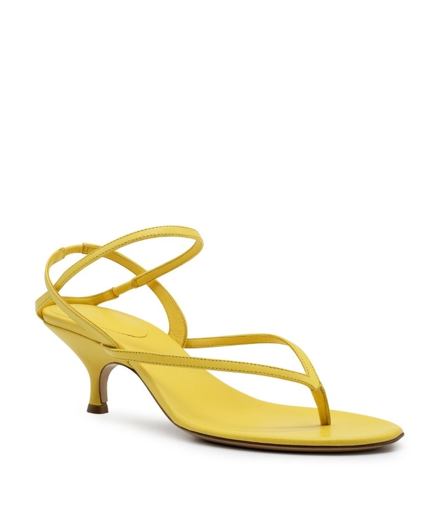 THE THONG LEATHER IN YELLOW