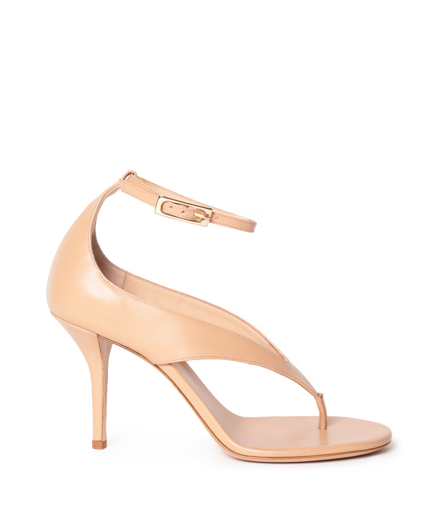 ALICE CALF LEATHER IN BISQUE