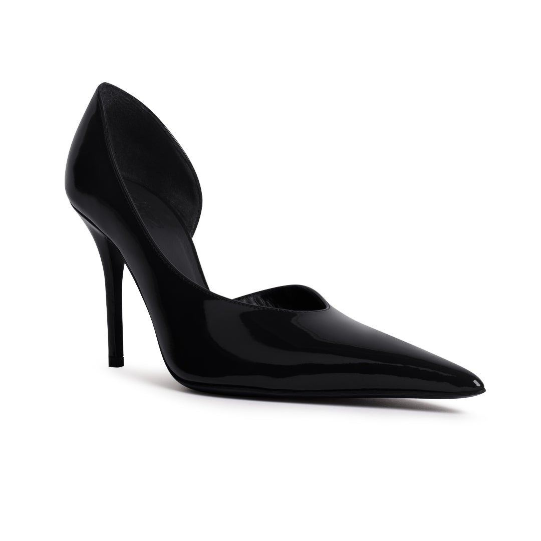 BARBARA PATENT BLACK